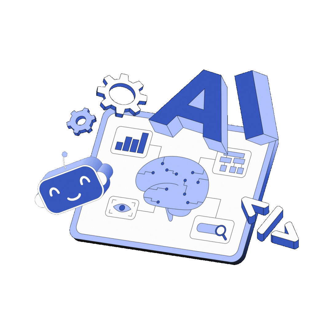 Animación cerebro IA